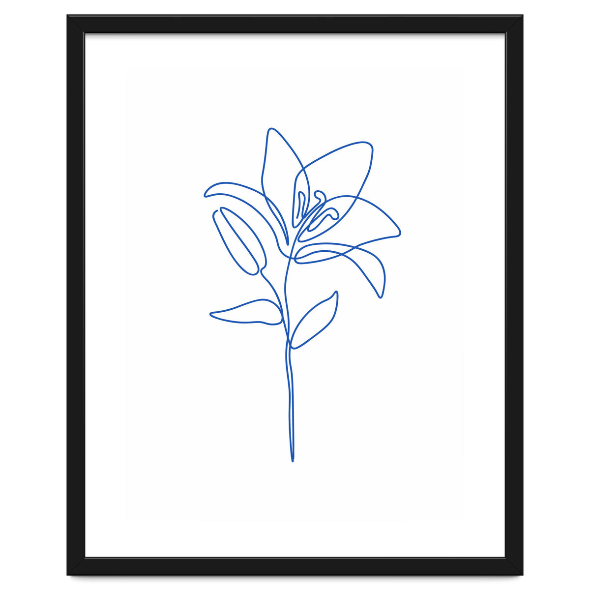 One Line Flower II
