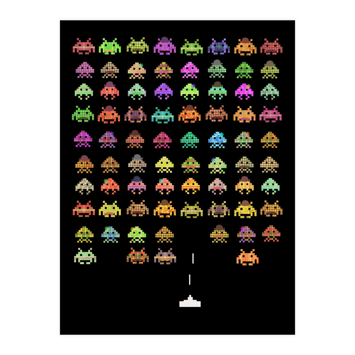 Fashionable Invaders (Print Only)