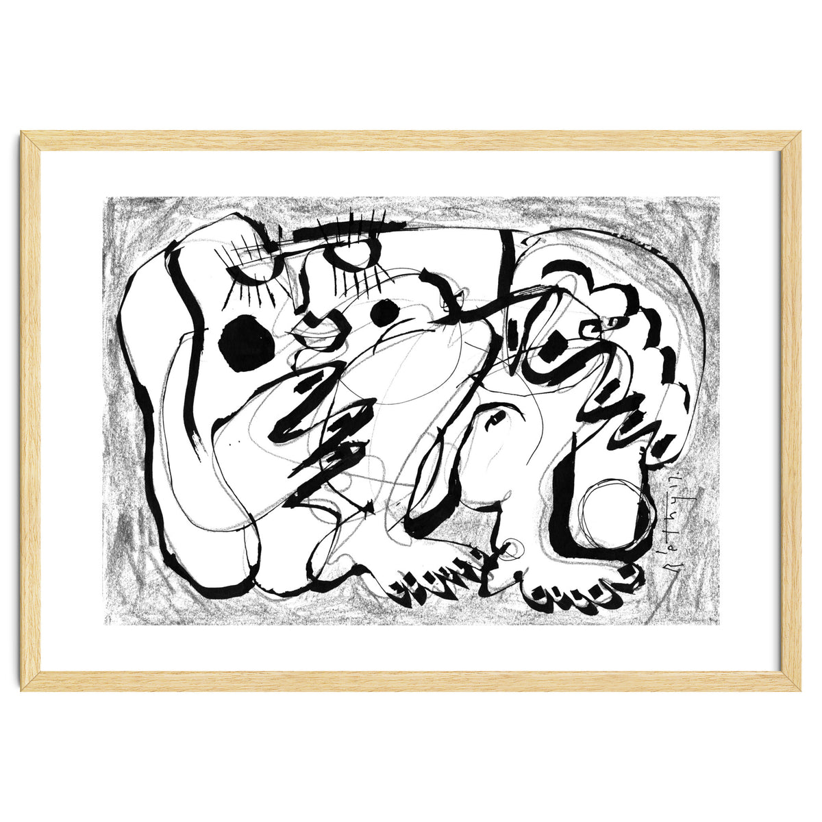 Female Nude no. 02 - b&w