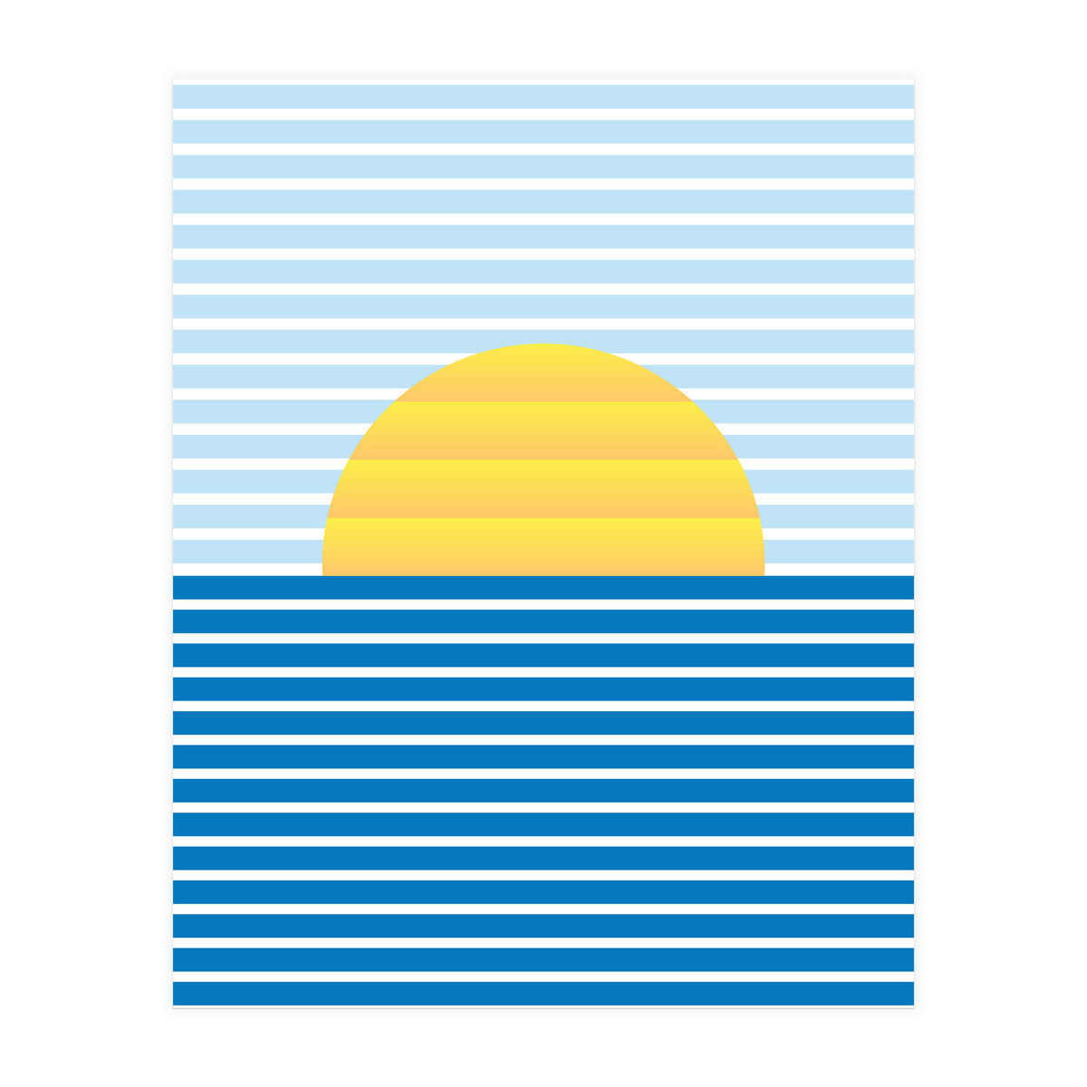 Minimalist landscape I (Print Only)