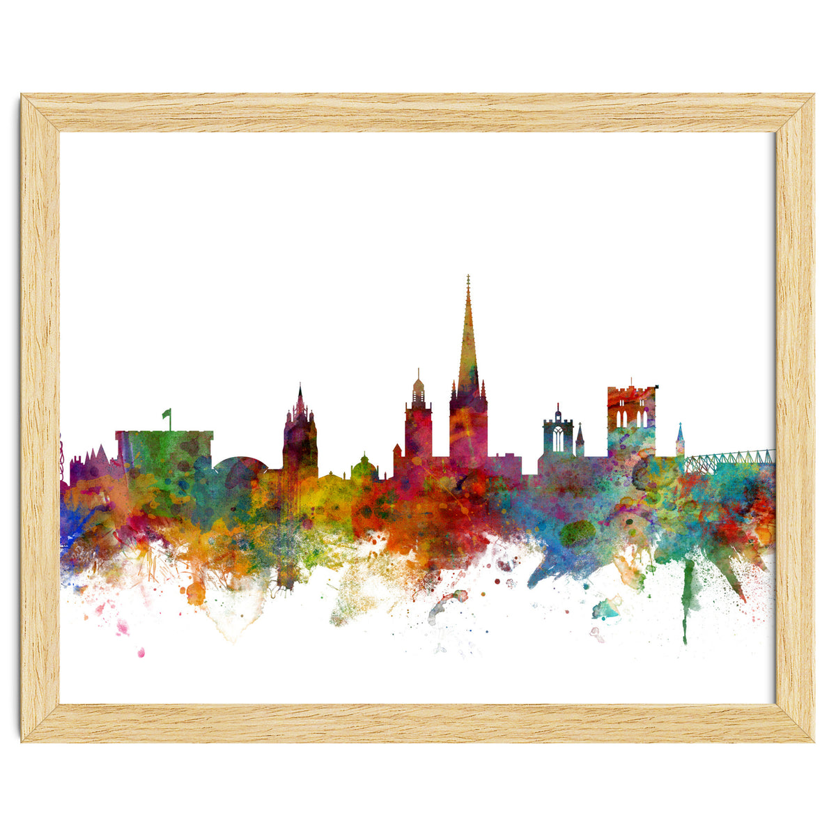 Norwich England Skyline