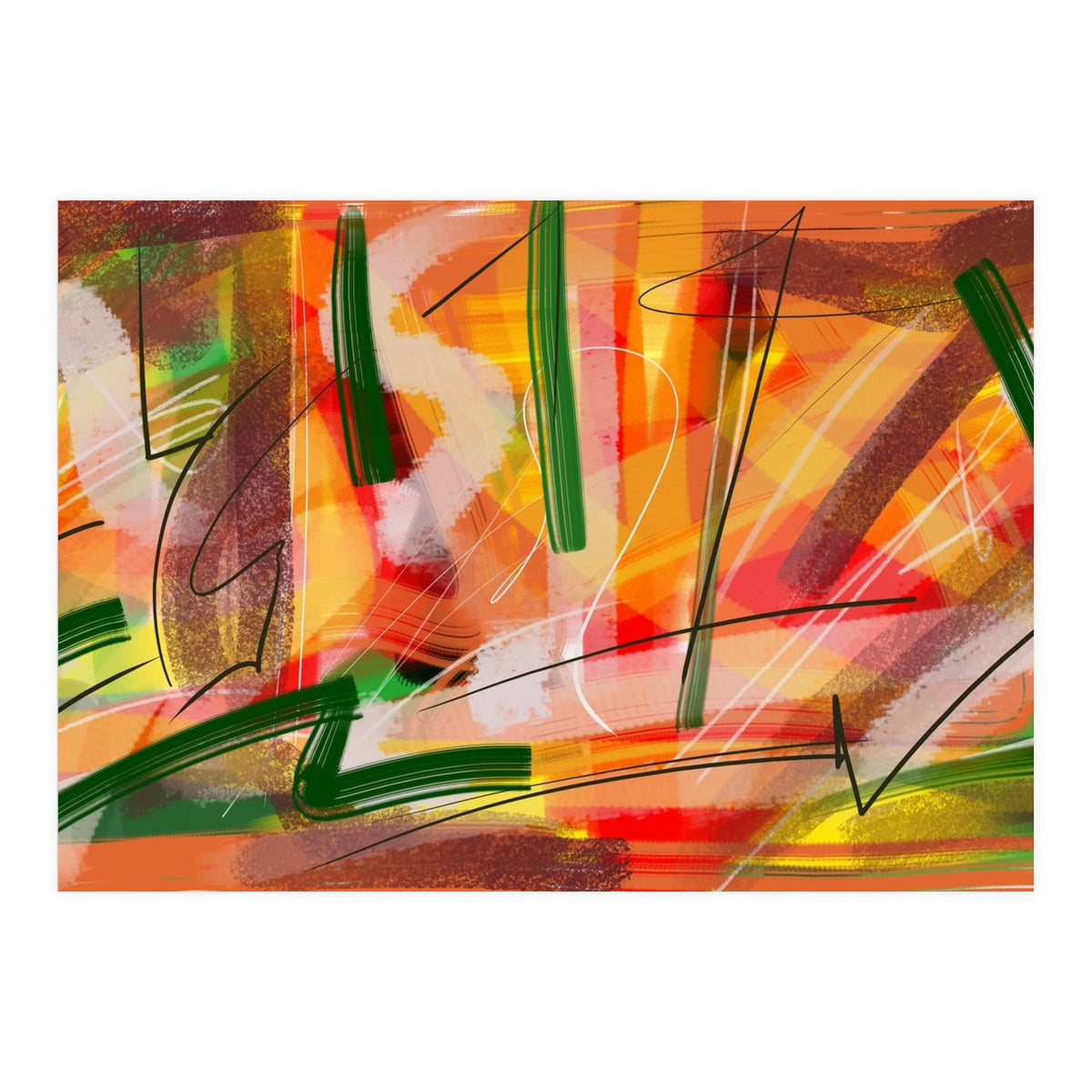 Orange Panorama (Print Only)