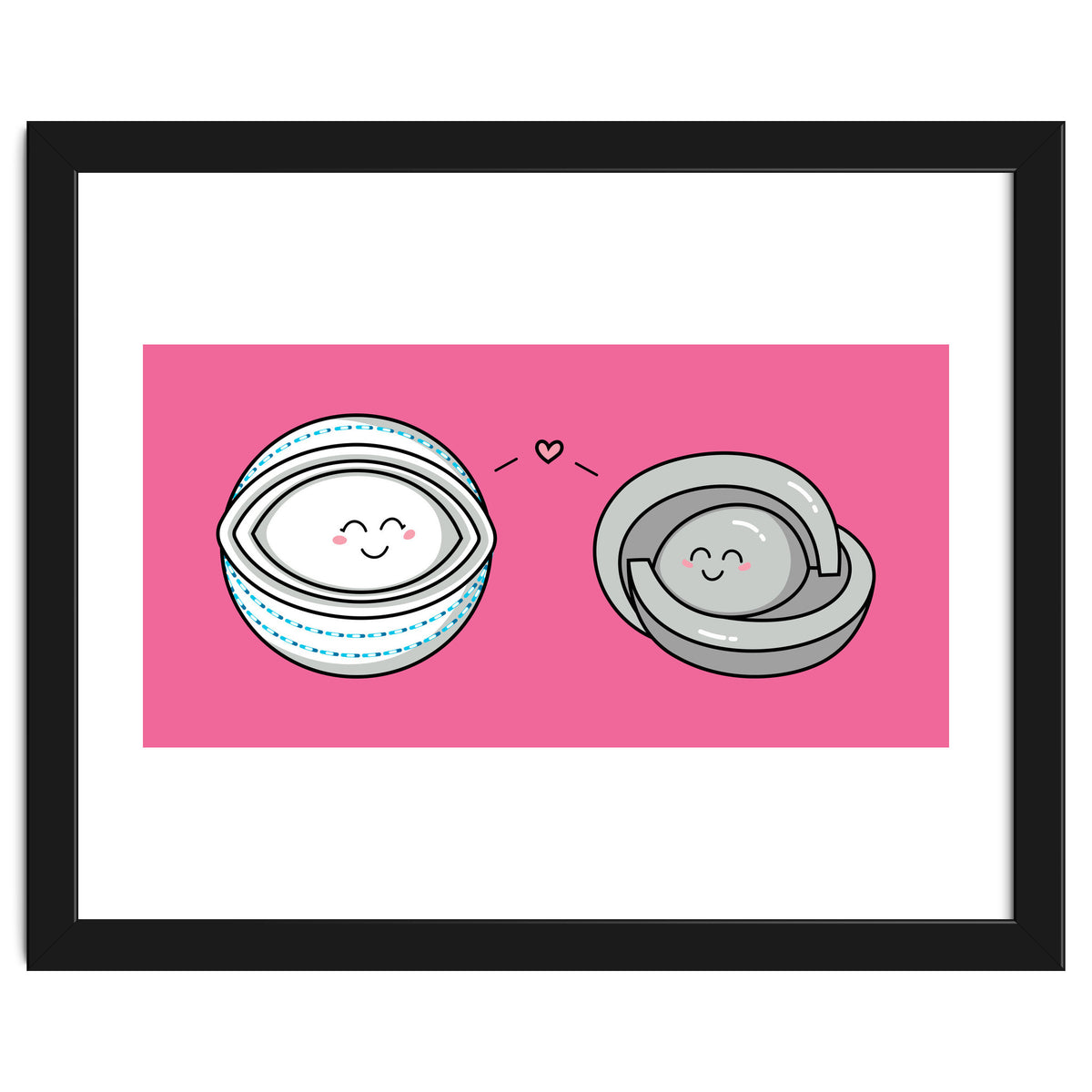 Kawaii Cute Timeless Mothership and Lifeboat Time Machines