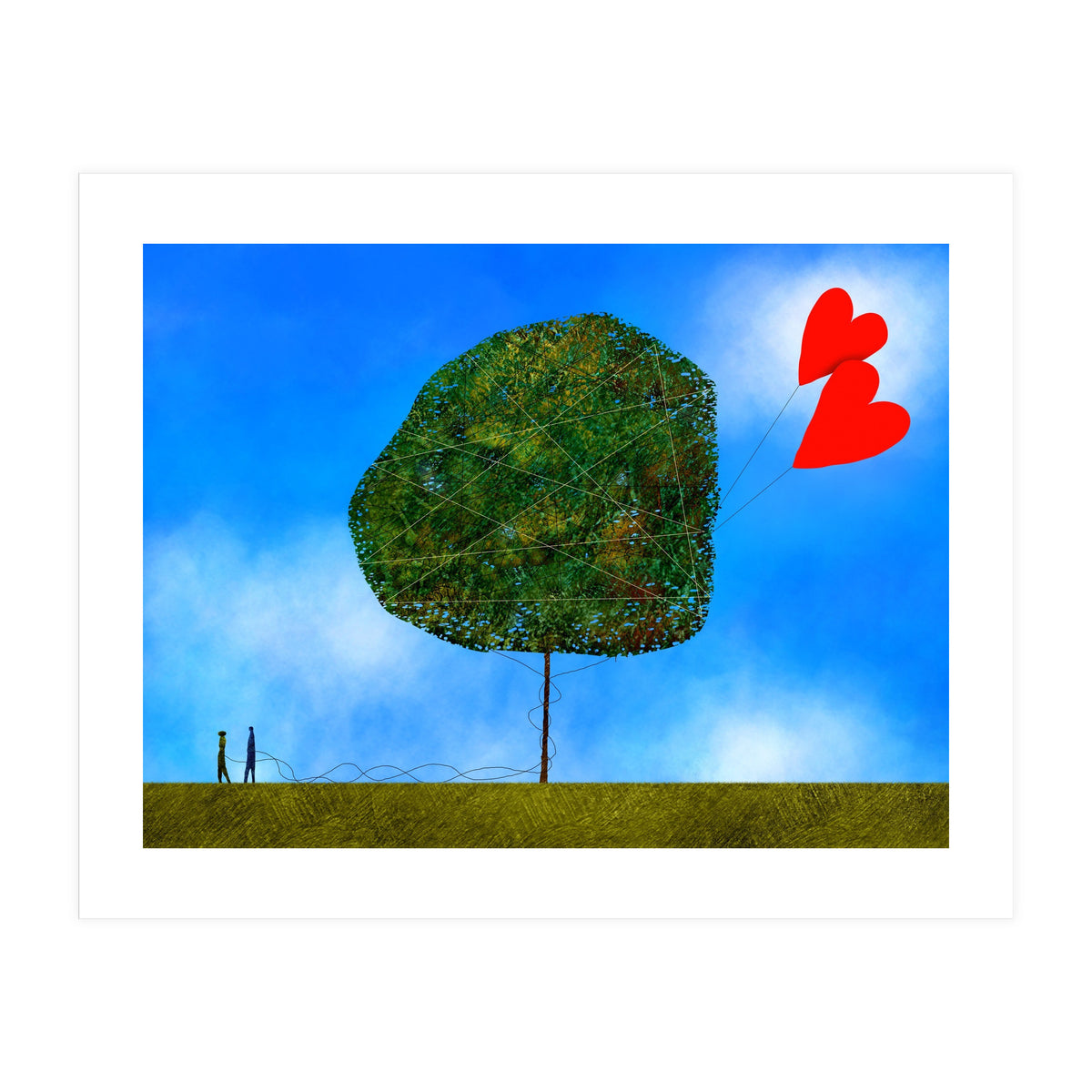 Tangled Up In Love (Print Only)