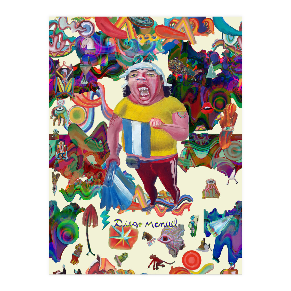 Graffitis 2021 Tapiz 50 B (Print Only)