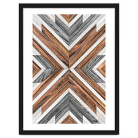 Urban Tribal Pattern No.4 - Wood