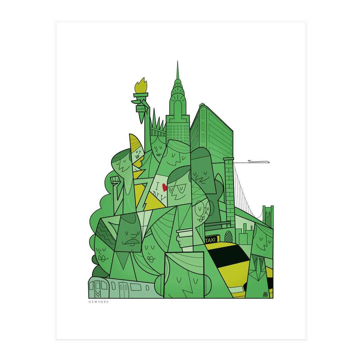 New York (Print Only)