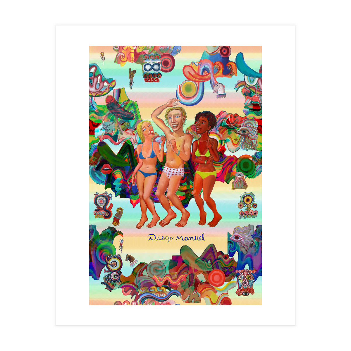 Graffitis 2021 Tapiz 94 (Print Only)