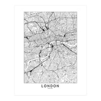 London White Map (Print Only)