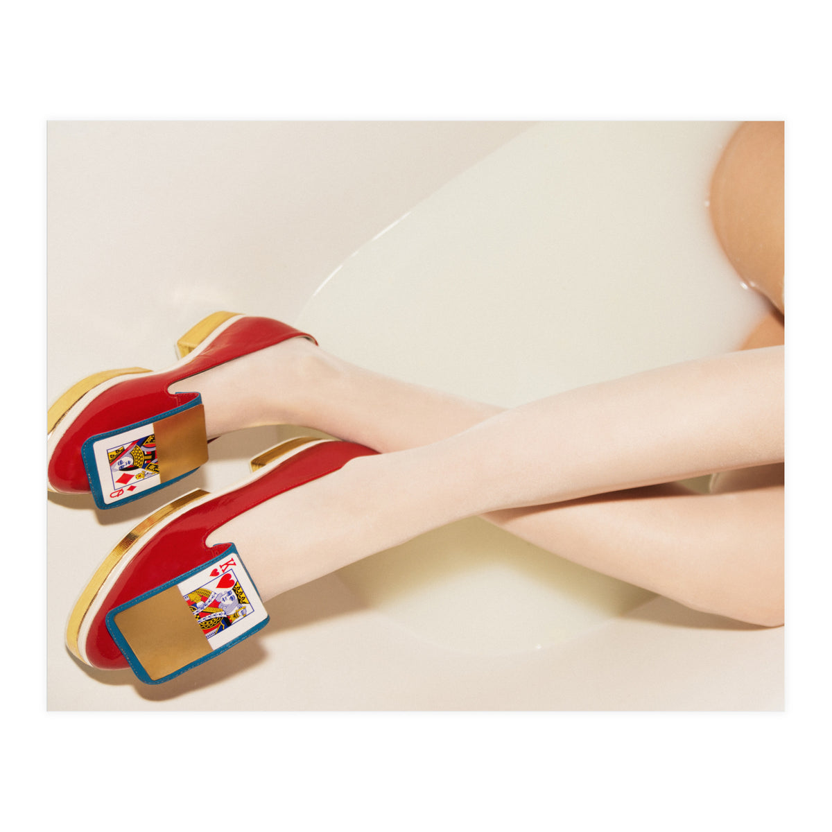 The Queen is Thirsty. Really, really Thirsty (Print Only)