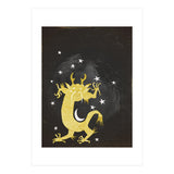 Vintage Cosmos: Golden Dragon (Print Only) thumbnail