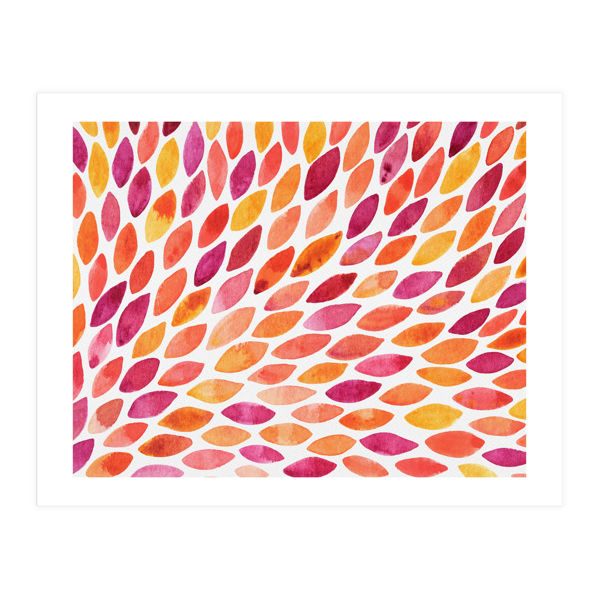 Autumn petal burst (Print Only)