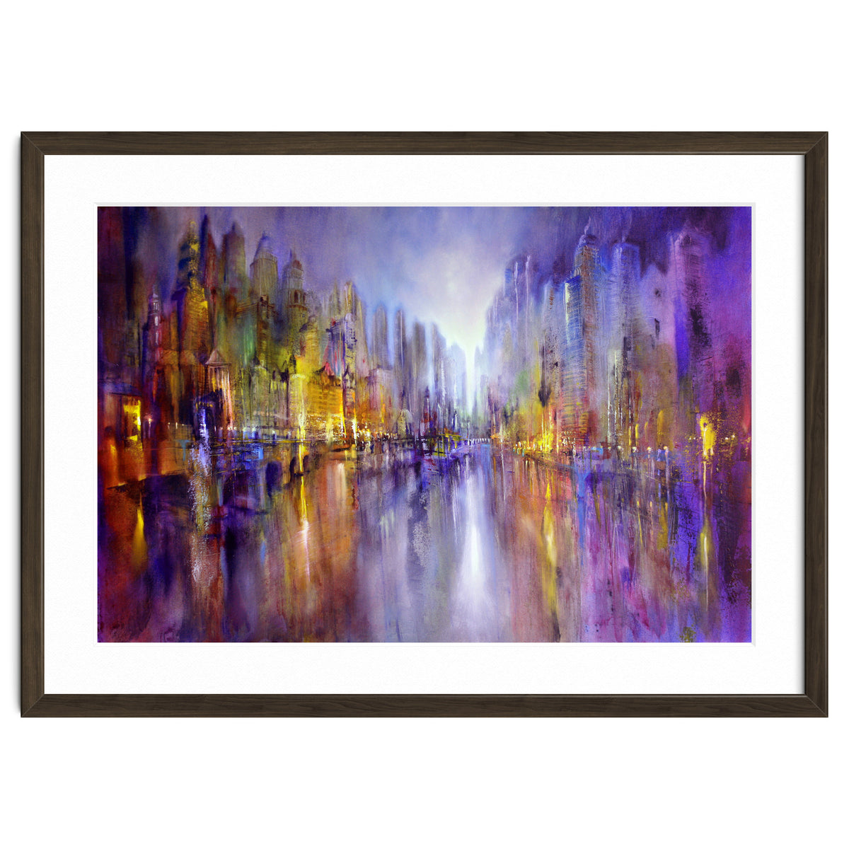 Stadt Am Fluss - city on the riverside