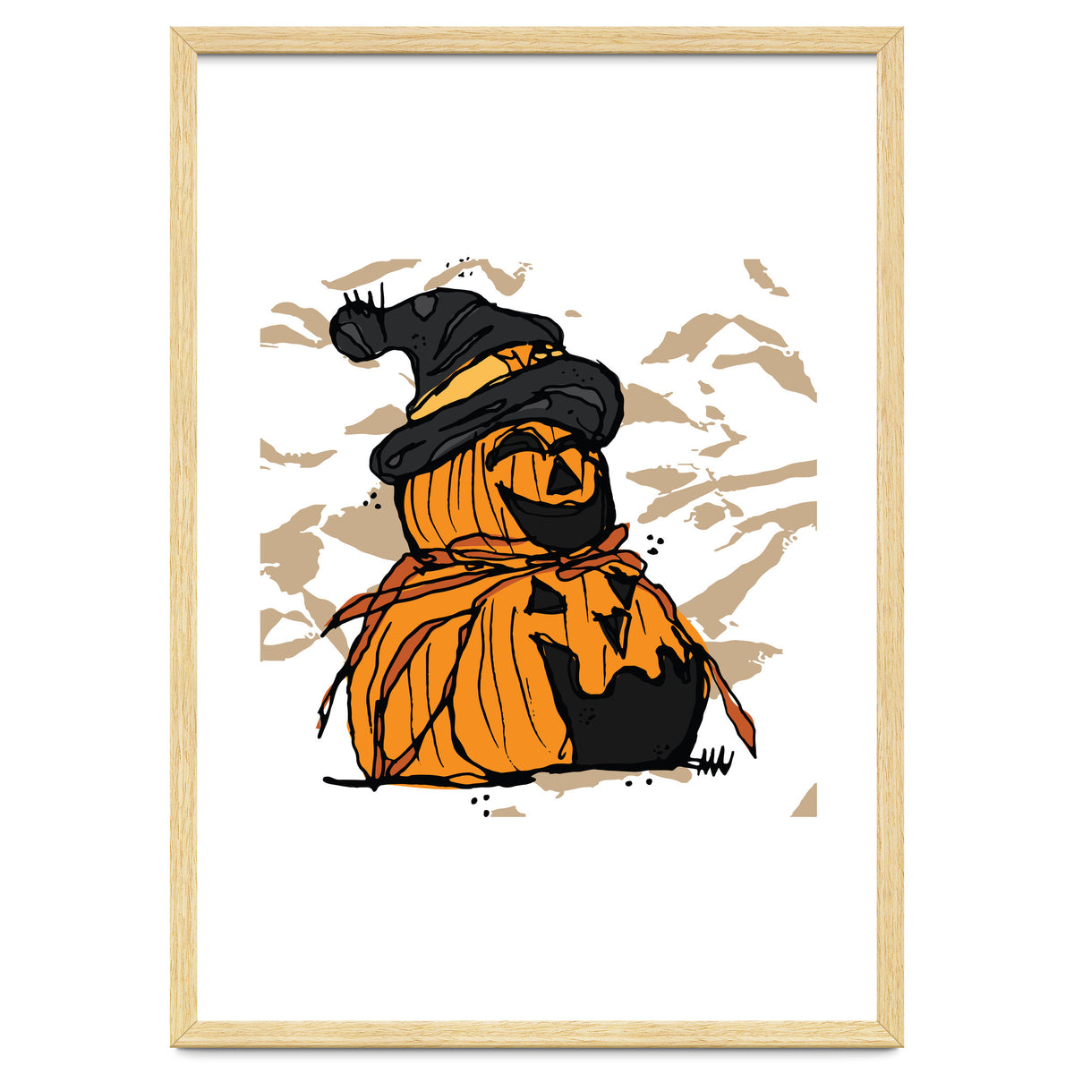 Pumpkin sketch