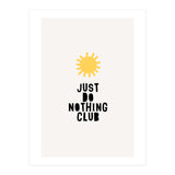 Do Noting Club Yellow (Print Only) thumbnail