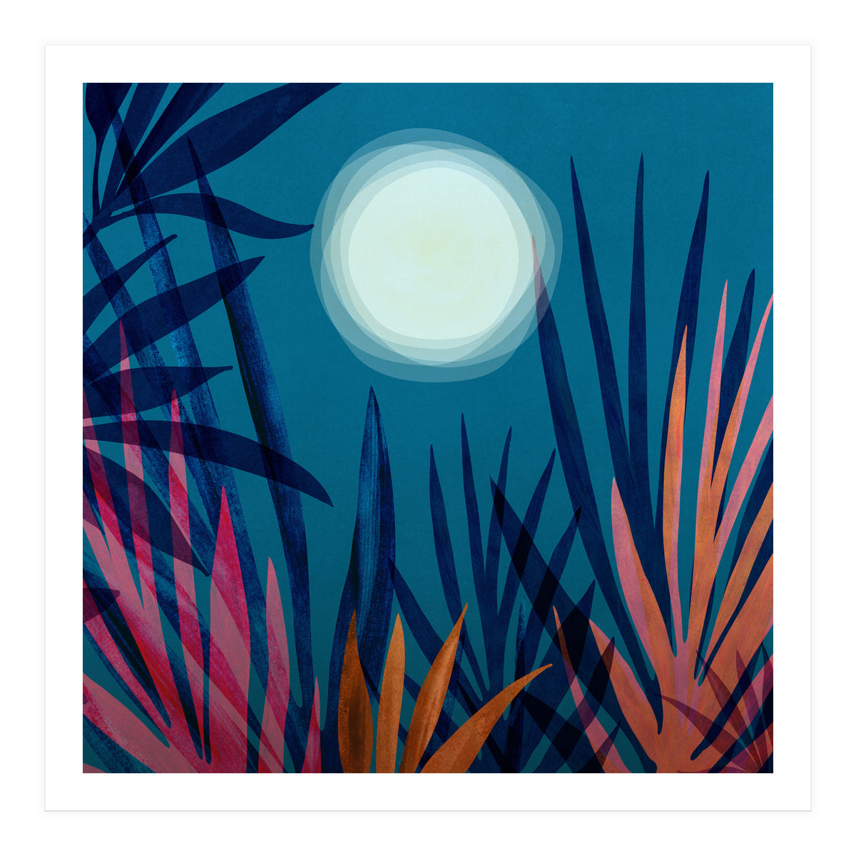 Moonlit Garden (Print Only)