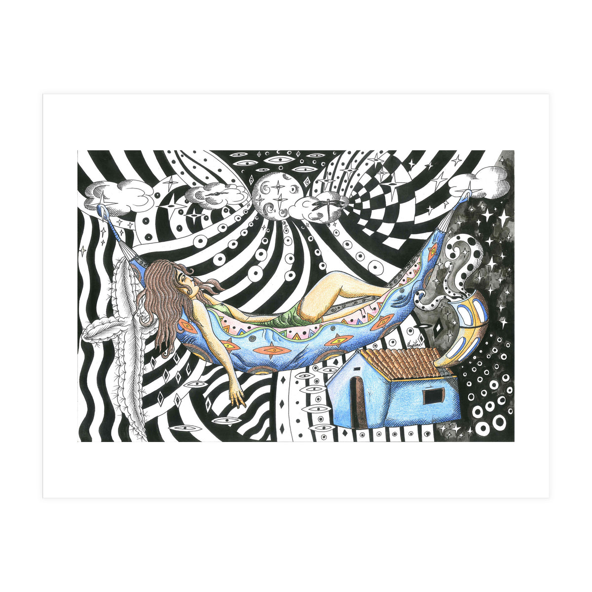 Under The Moonlight Of The Cariri (Print Only)