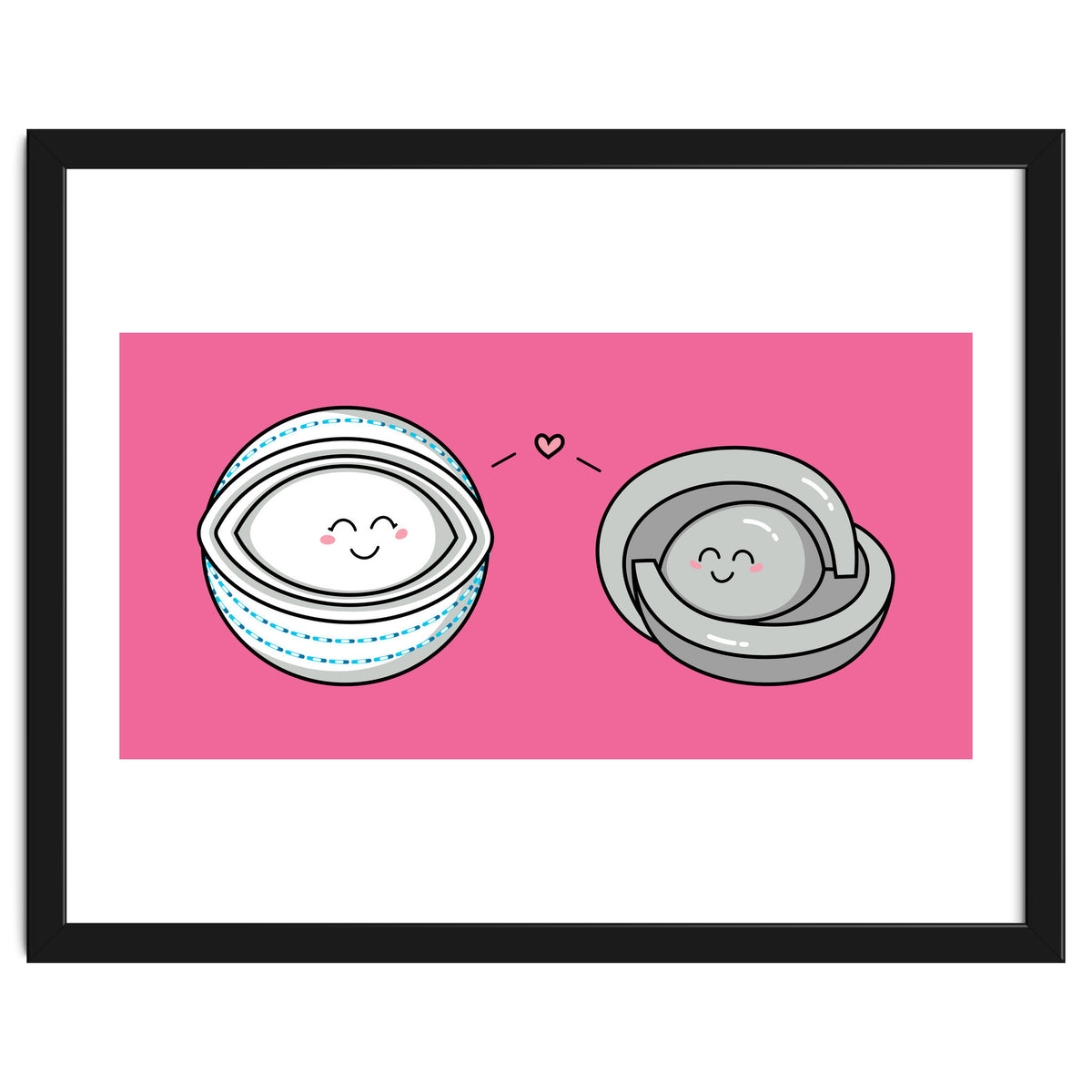 Kawaii Cute Timeless Mothership and Lifeboat Time Machines