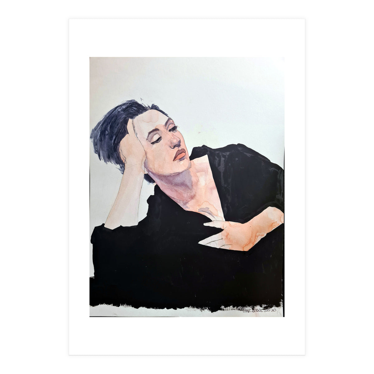 Untitled #91 - Woman in black (Print Only)