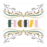 Art Deco Floral  (Print Only) thumbnail
