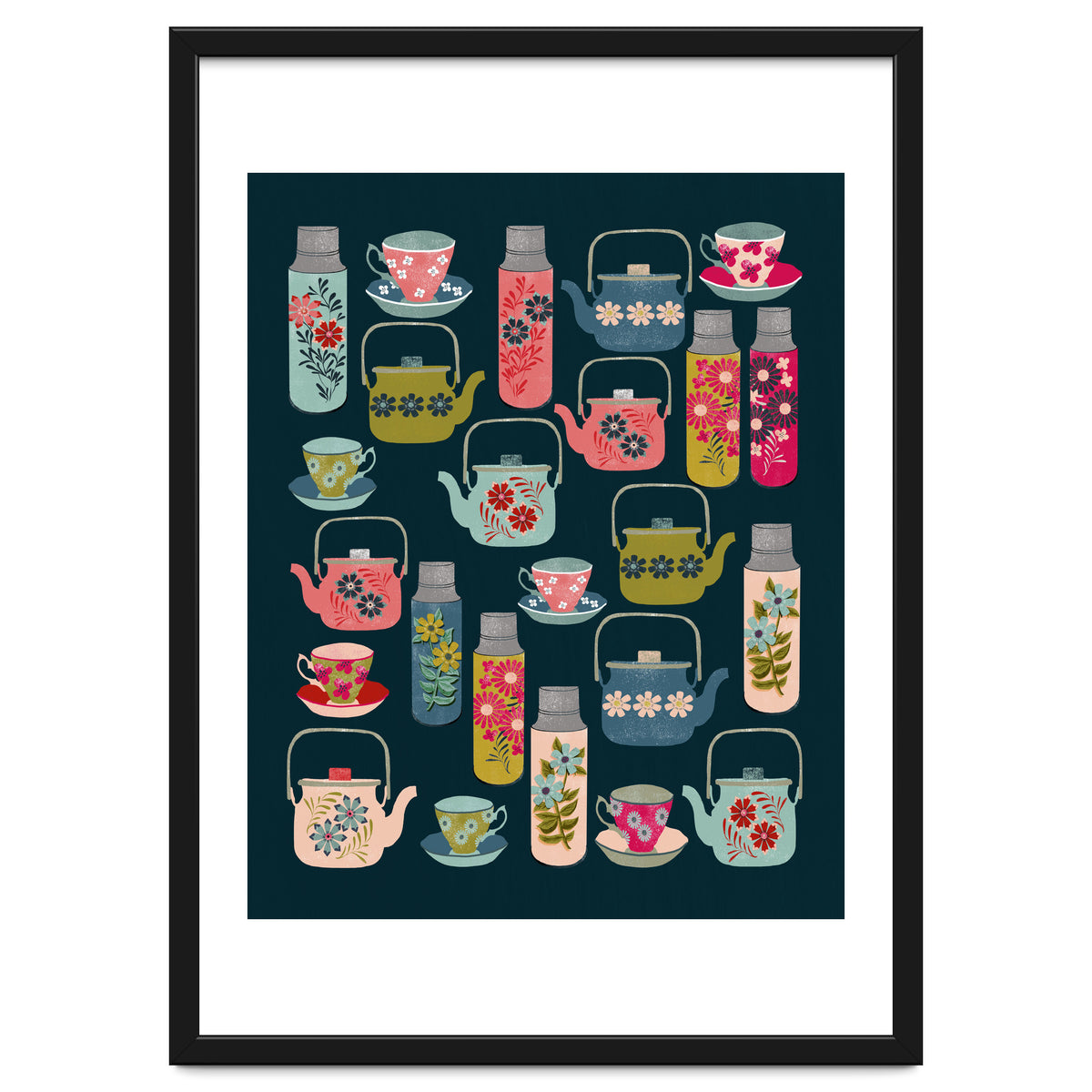 Vintage Thermos and Teapots