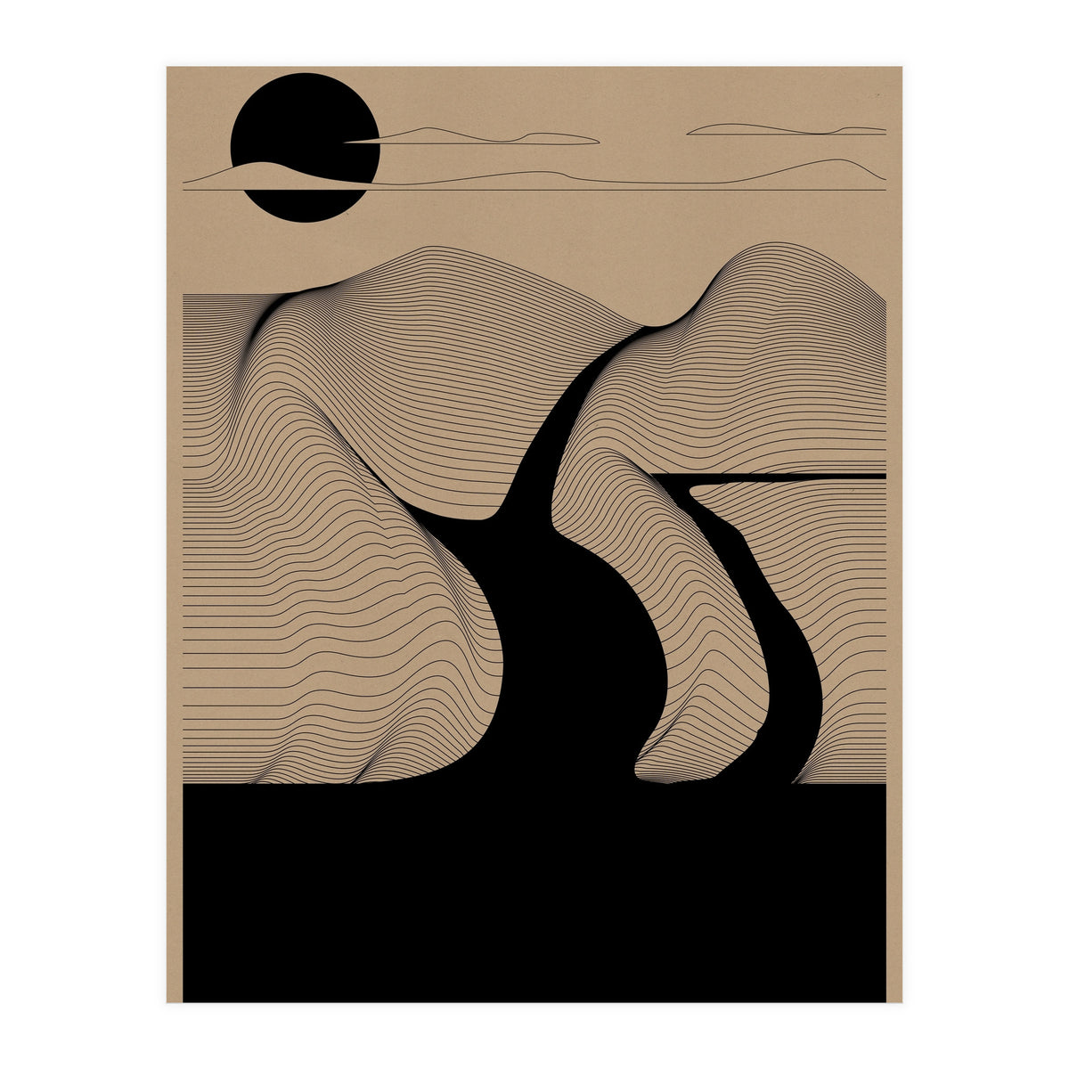 Another Place With A Lake (Print Only)