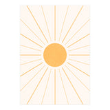 SUN IN LINE - GOLD (Print Only) thumbnail