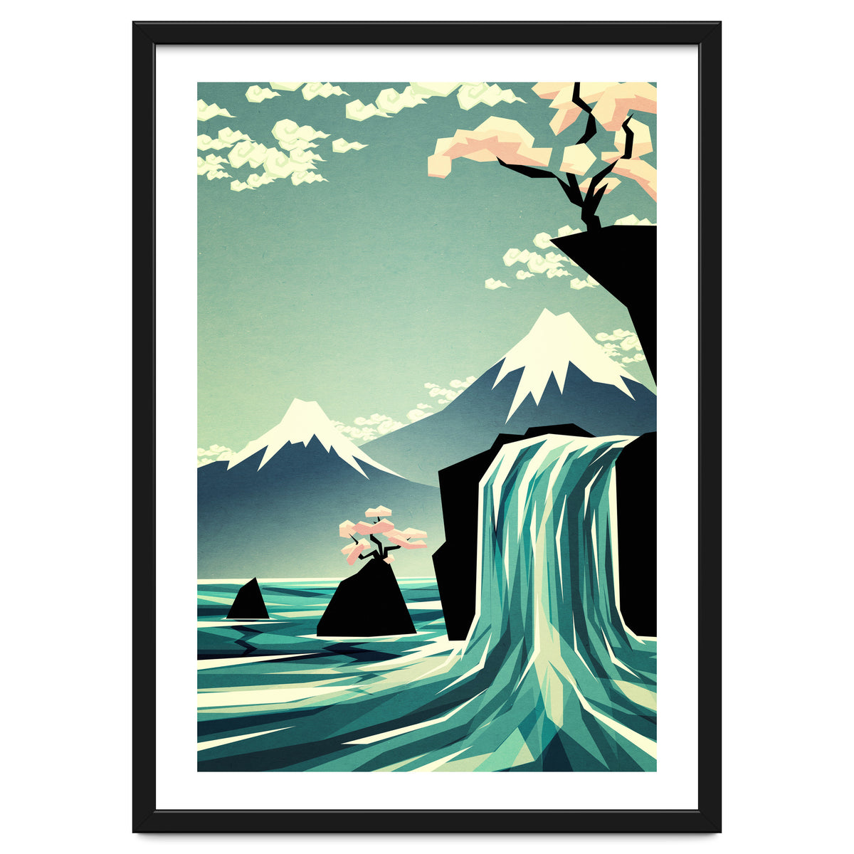 Waterfall Blossom Dream