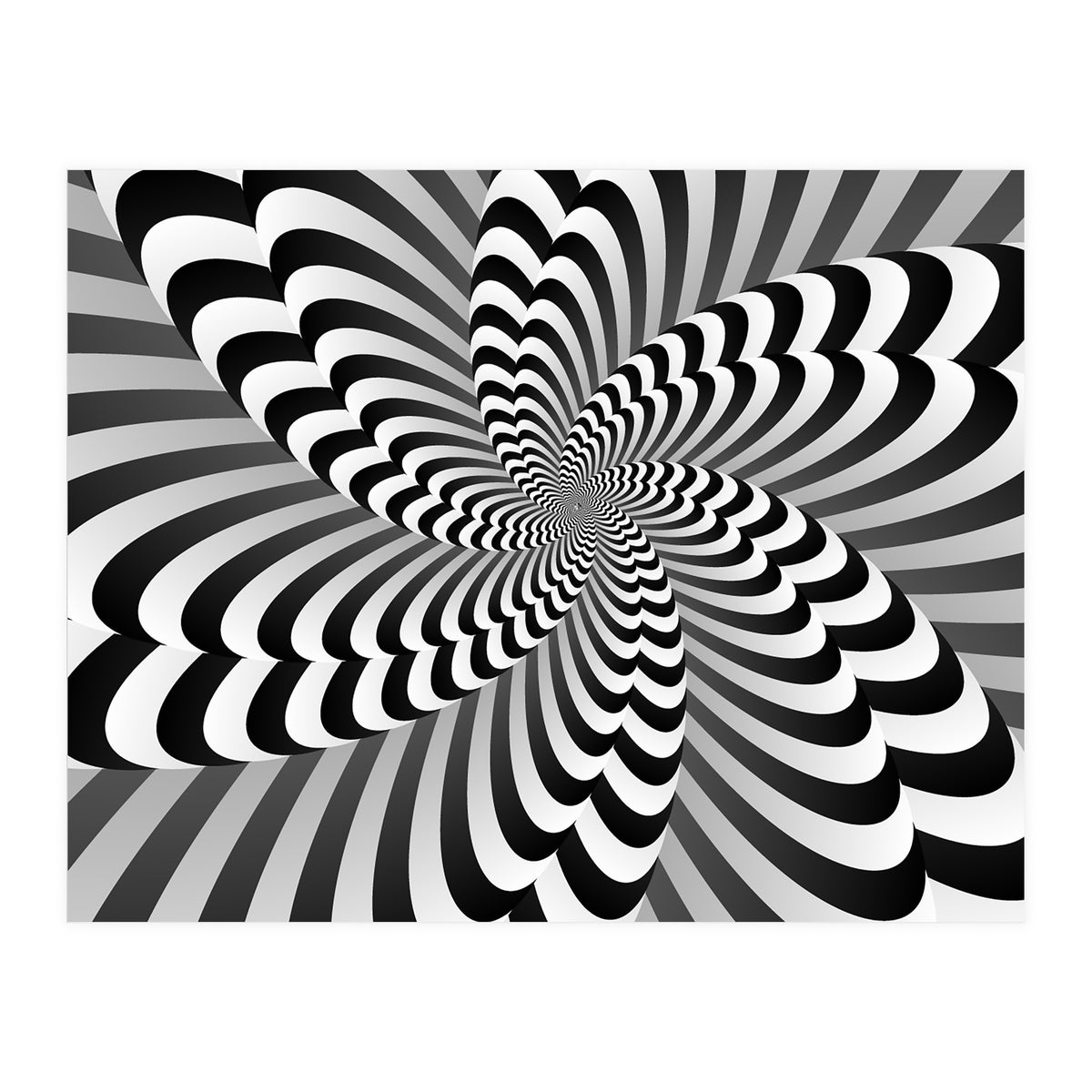 Abstract Optical Illusion  (Print Only)