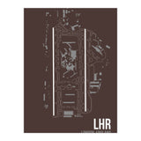 London Heathrow Airport Layout (Print Only) thumbnail