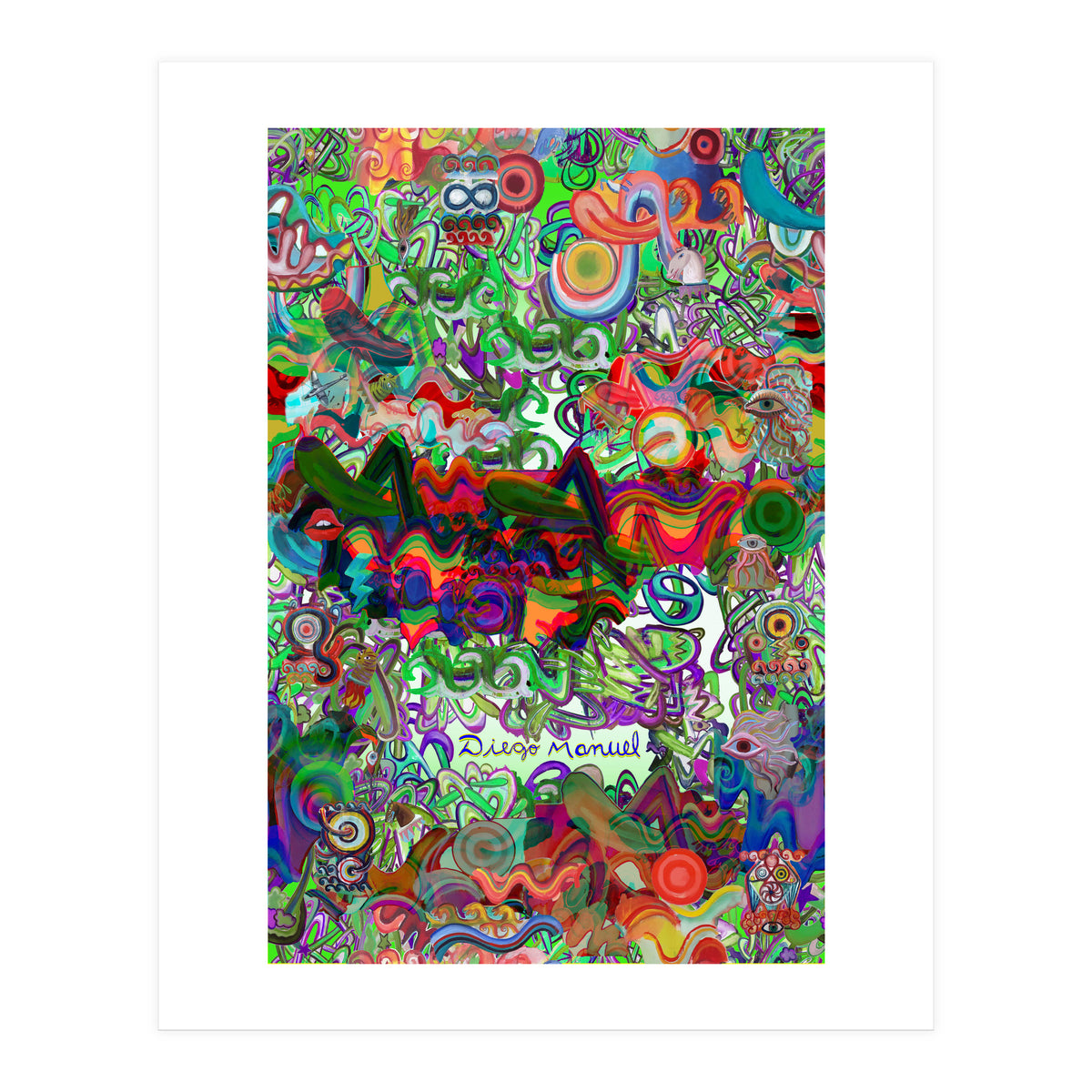 Graffitis 2021 Tapiz 16 (Print Only)