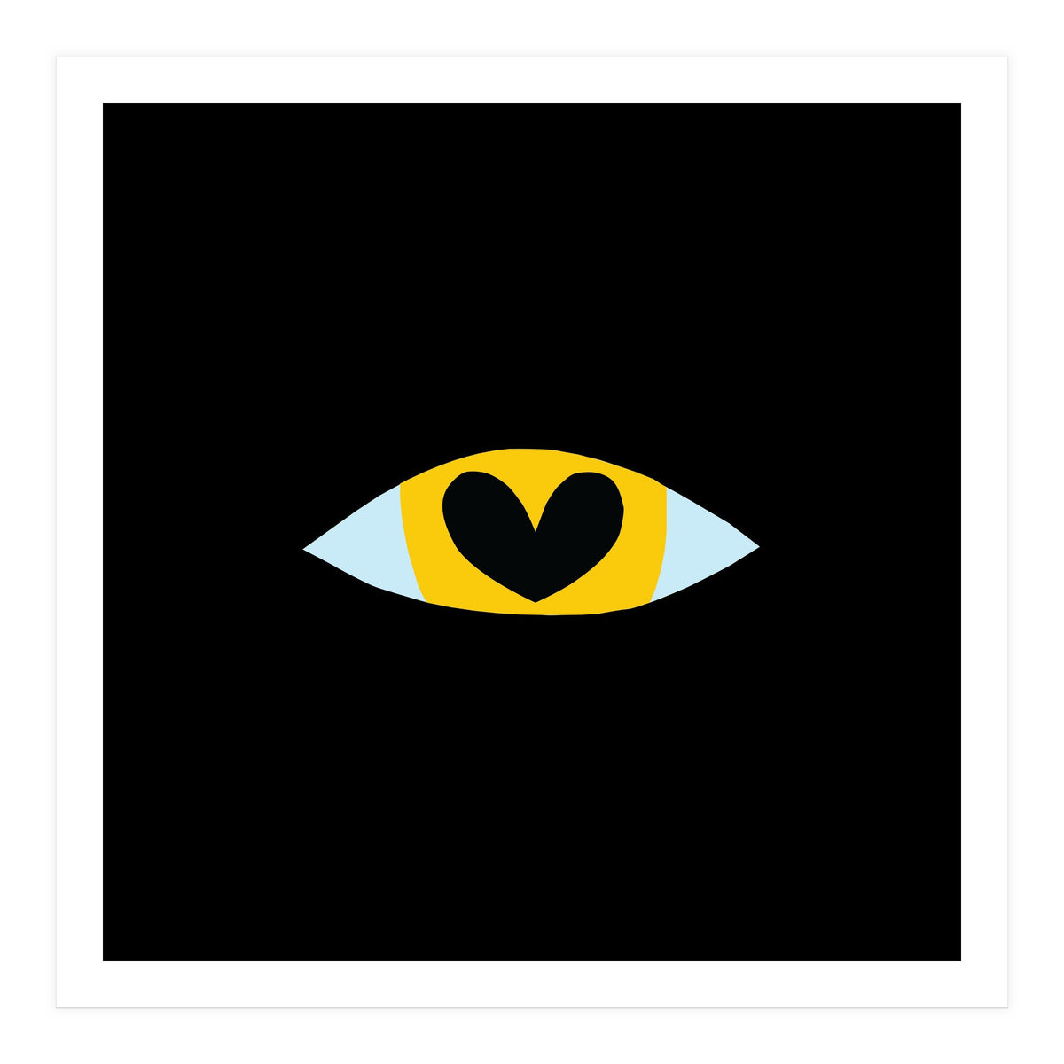 Heart Eye Black (Print Only)