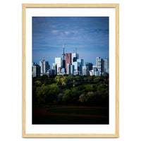 Toronto Skyline From Riverdale Park No 6 Color Version