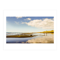Beach in New Plymouth, New Zealand (Print Only)