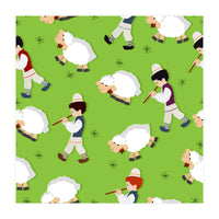 Shepherd And Flock (Print Only)
