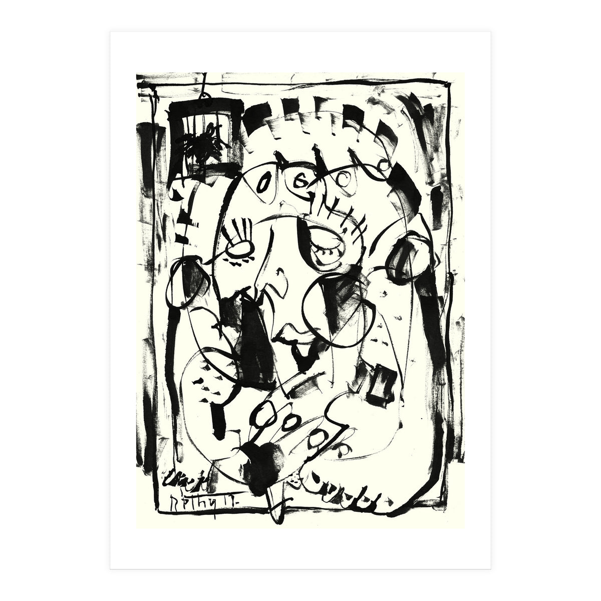 Caged Bird (Print Only)