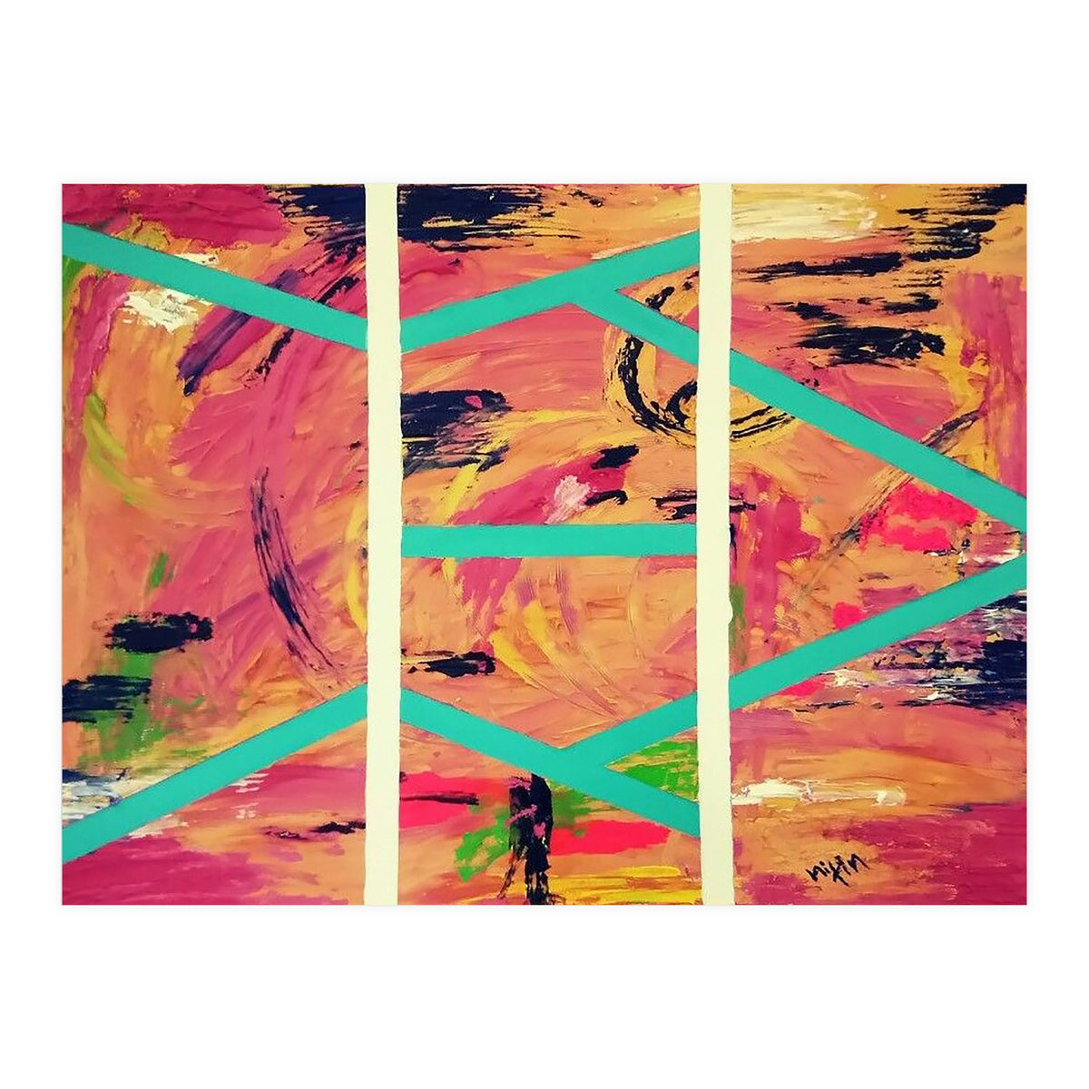 Euphoria - Abstract On Canvas (Print Only)