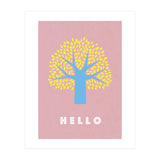Hello - pop tree - (Print Only) thumbnail