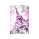 PARIS Watercolor Eiffel Tower | pink (Print Only) thumbnail