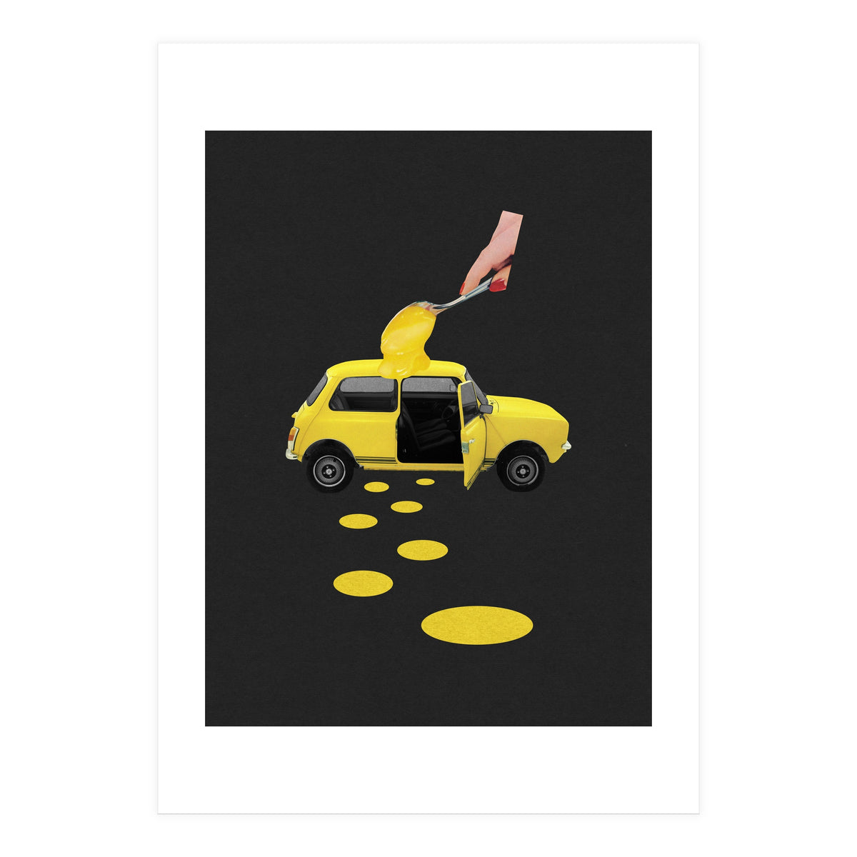 Yellow Car (Print Only)