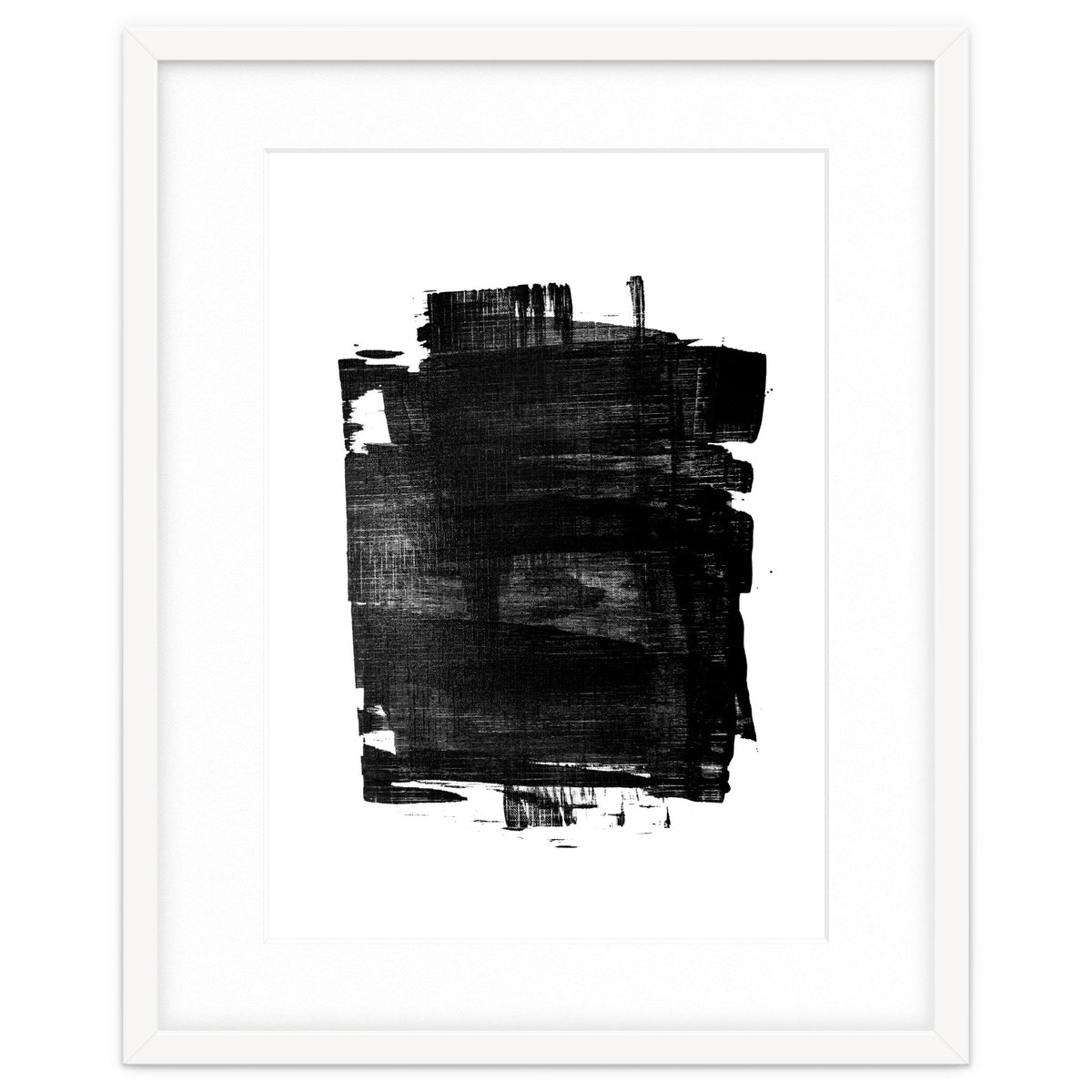 Minimalist Textured Brushstroke Art #1