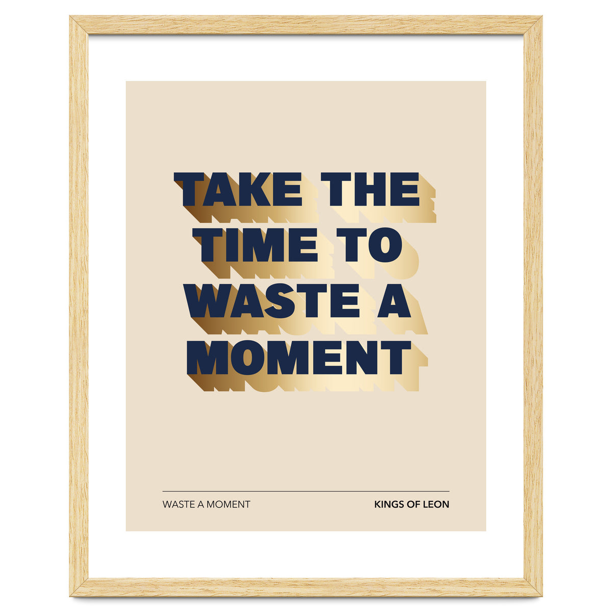 Kings Of Leon - Waste A Moment