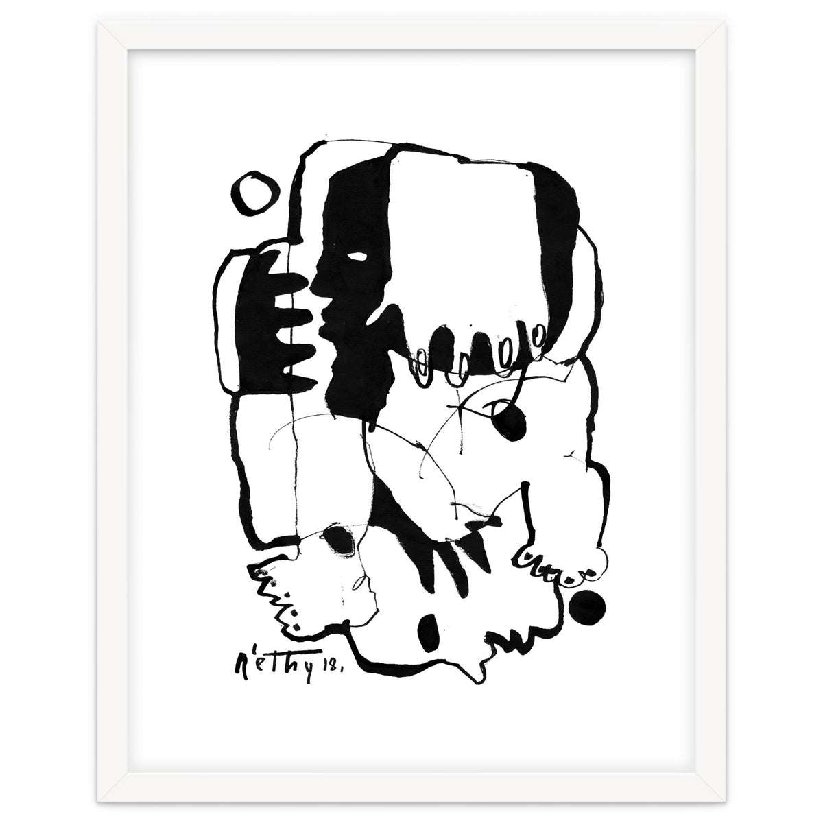 Everlasting Fight - b&w