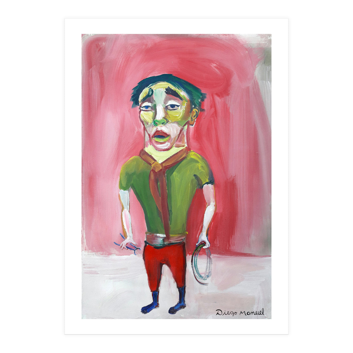 Peon Alambreador (Print Only)