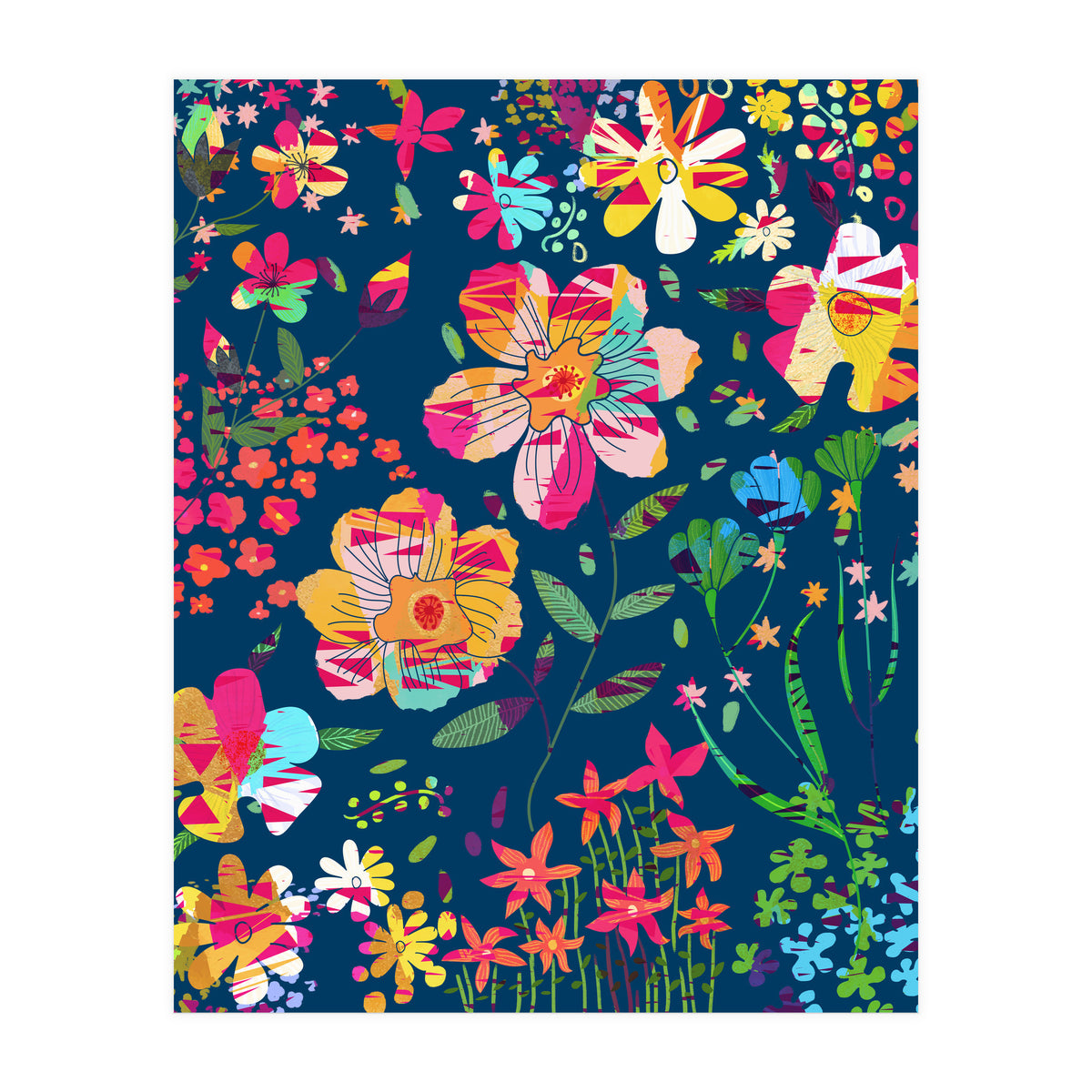 Paper Floral (Print Only)
