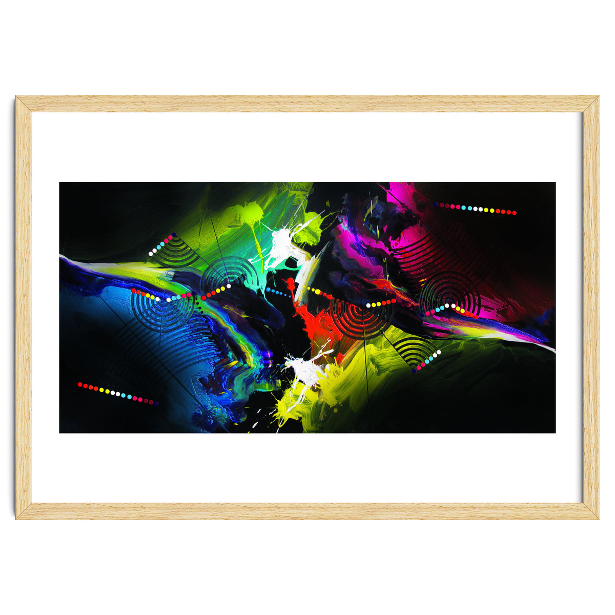 Abstract Art Britto - Qb291