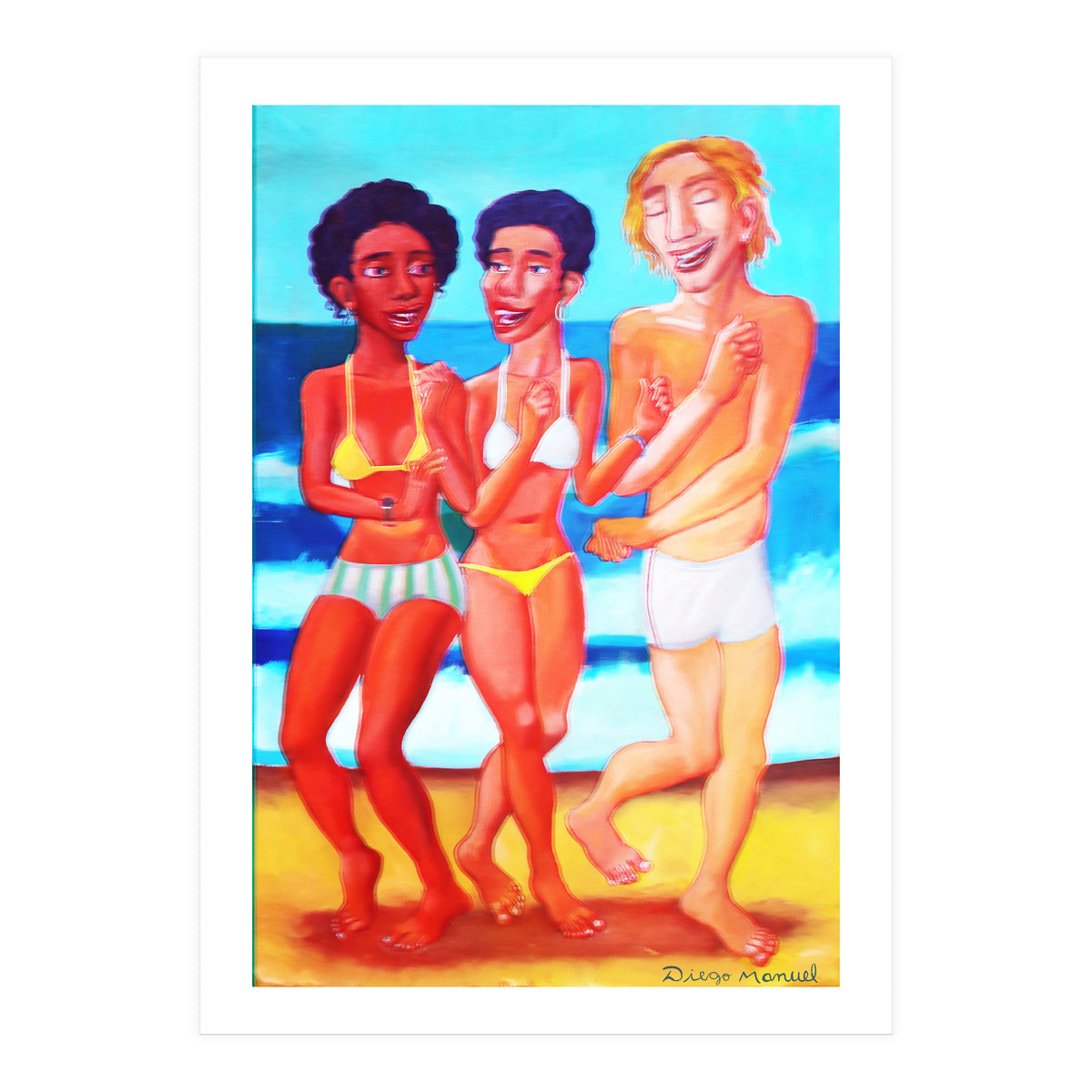 Beach Party 6 3d 2 (Print Only)