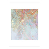 Marble Luxe, Abstract Nature Bohemian Texture, Blush Gold Scandanavian Pastel Neutral (Print Only) thumbnail
