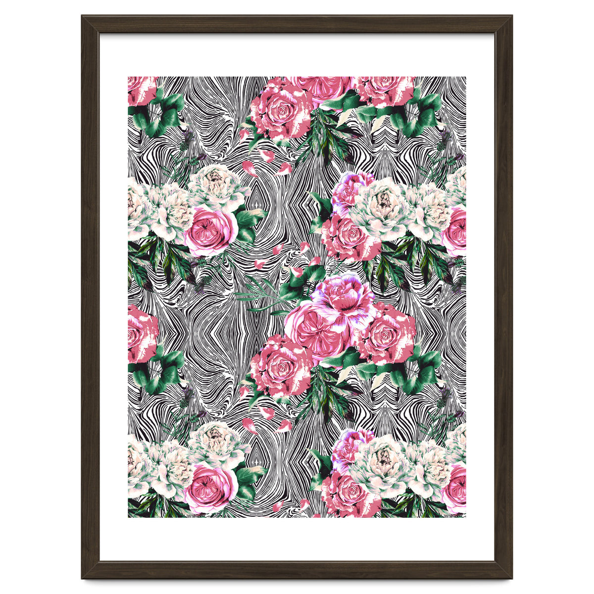 Flowery on linear mosaic