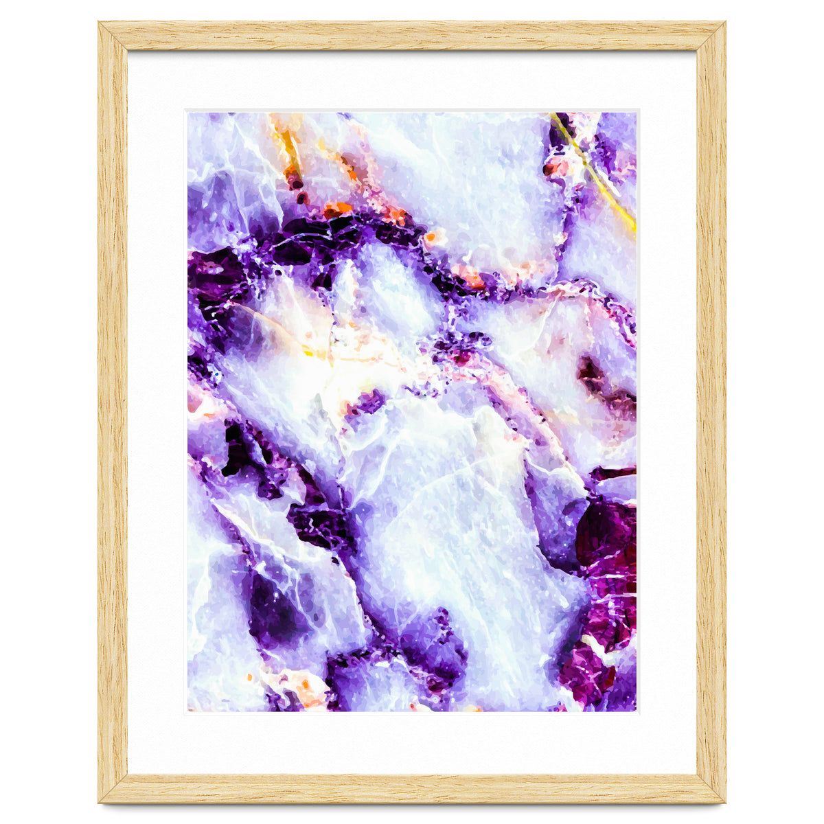 Purple marbling I